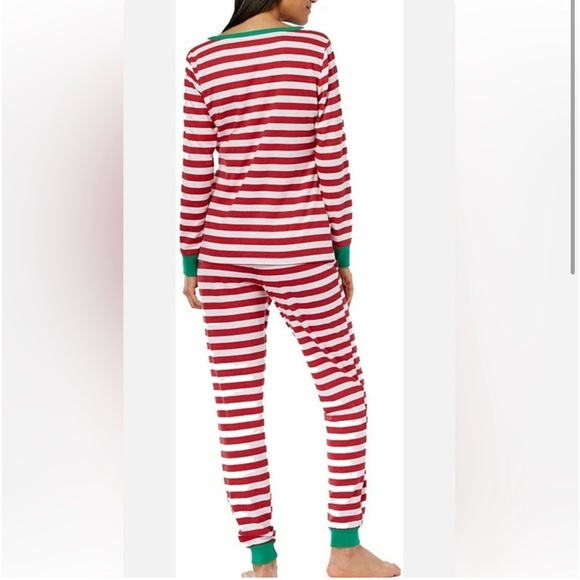 Macy’s Family PJs Women’s Set Holiday Stripe Christmas Pajamas Plus Size XXL NWT - Picture 4 of 12
